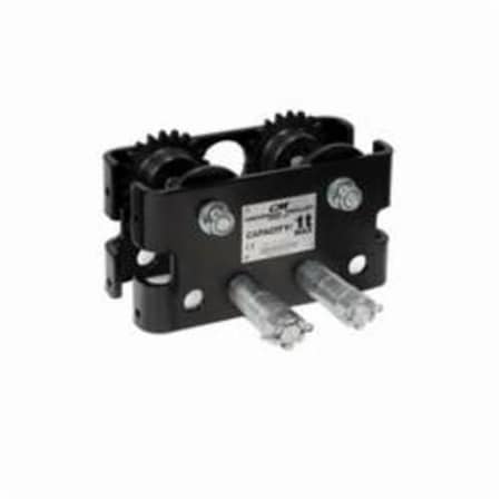Cm Manual Trolley, Plain, 4000 Lb, Fits Beam Flange Width 23 To 86 In, Fits Beam Height 6 To 24 UT2